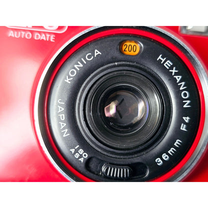 [Pre-owned] Konica EFJ Auto Date Point & Shoot 35mm Film Camera — Near MINT — Japan #4149