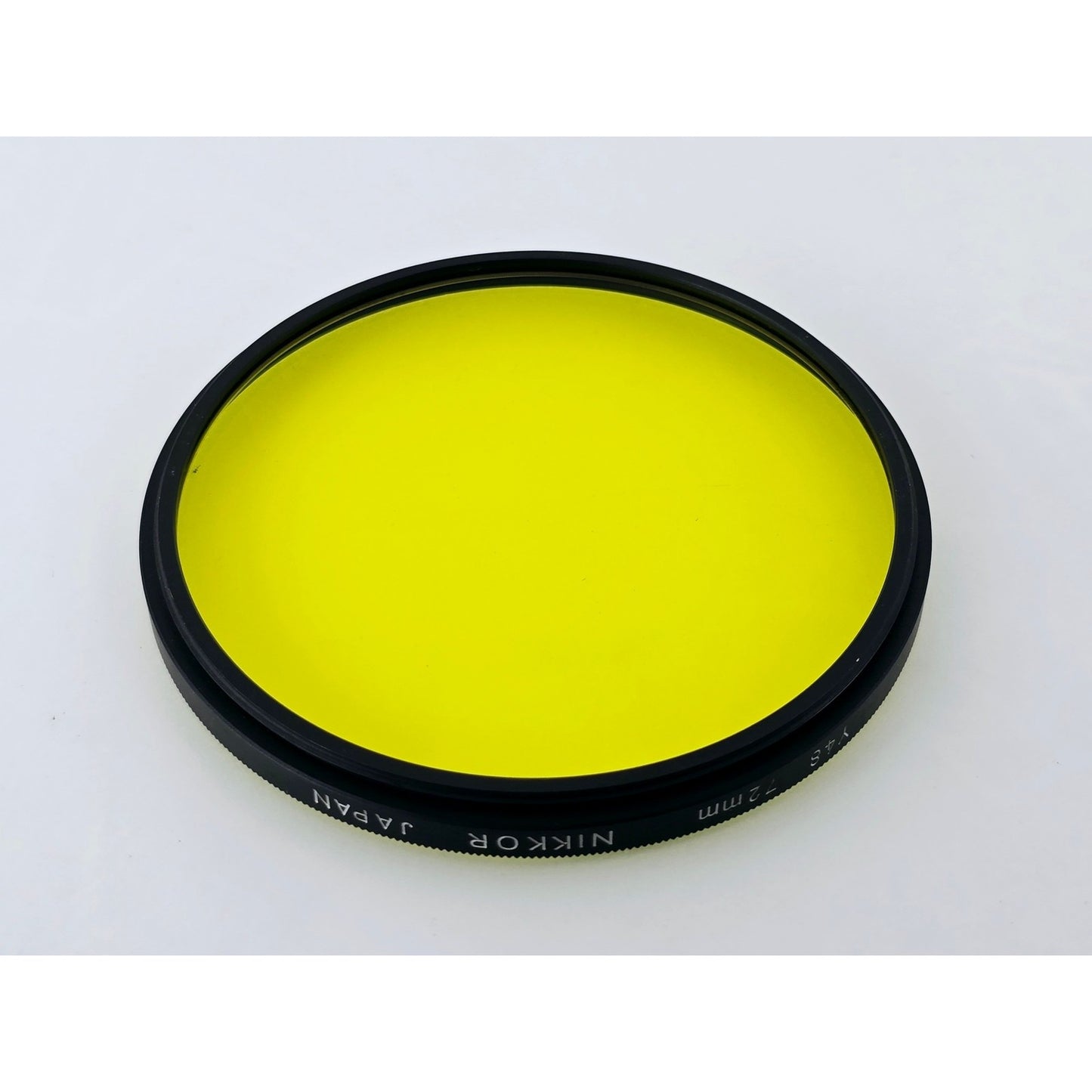 [Pre-owned] Nikon Y48 72mm Yellow Lens Filter — MINT — Japan #5024