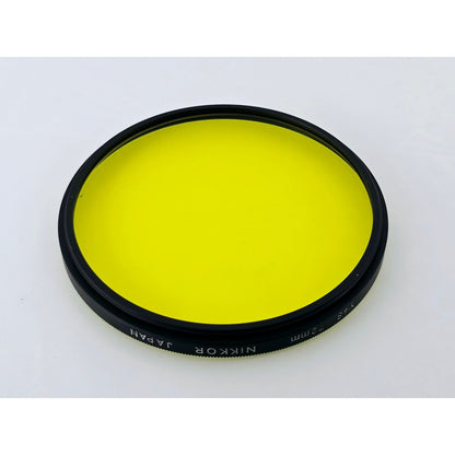 [Pre-owned] Nikon Y48 72mm Yellow Lens Filter — MINT — Japan #5024