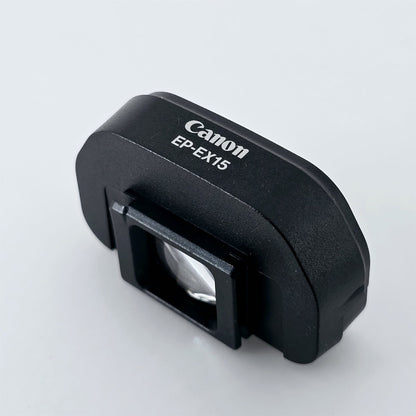 [Pre-owned] Canon EP-EX15 Viewfinder Eyepiece Extender for EOS SLR — Near Mint — Japan #5424