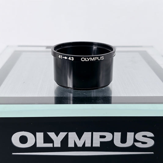 [Pre-owned] Olympus 41mm to 43mm Step Up Ring Filter Adapter — Mint — Japan #5519