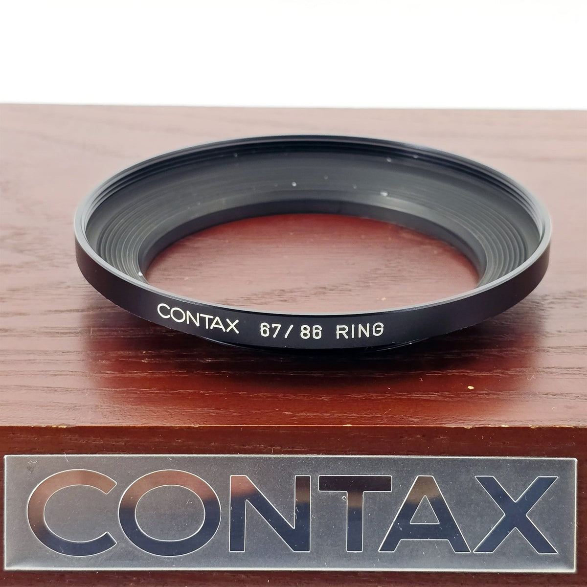 [Pre-owned] Contax 67/86 Metal Step-Up Ring Adapter 67mm to 86mm — Near Mint — Japan #5617