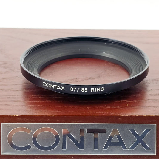 [Pre-owned] Contax 67/86 Metal Step-Up Ring Adapter 67mm to 86mm — Near Mint — Japan #5617