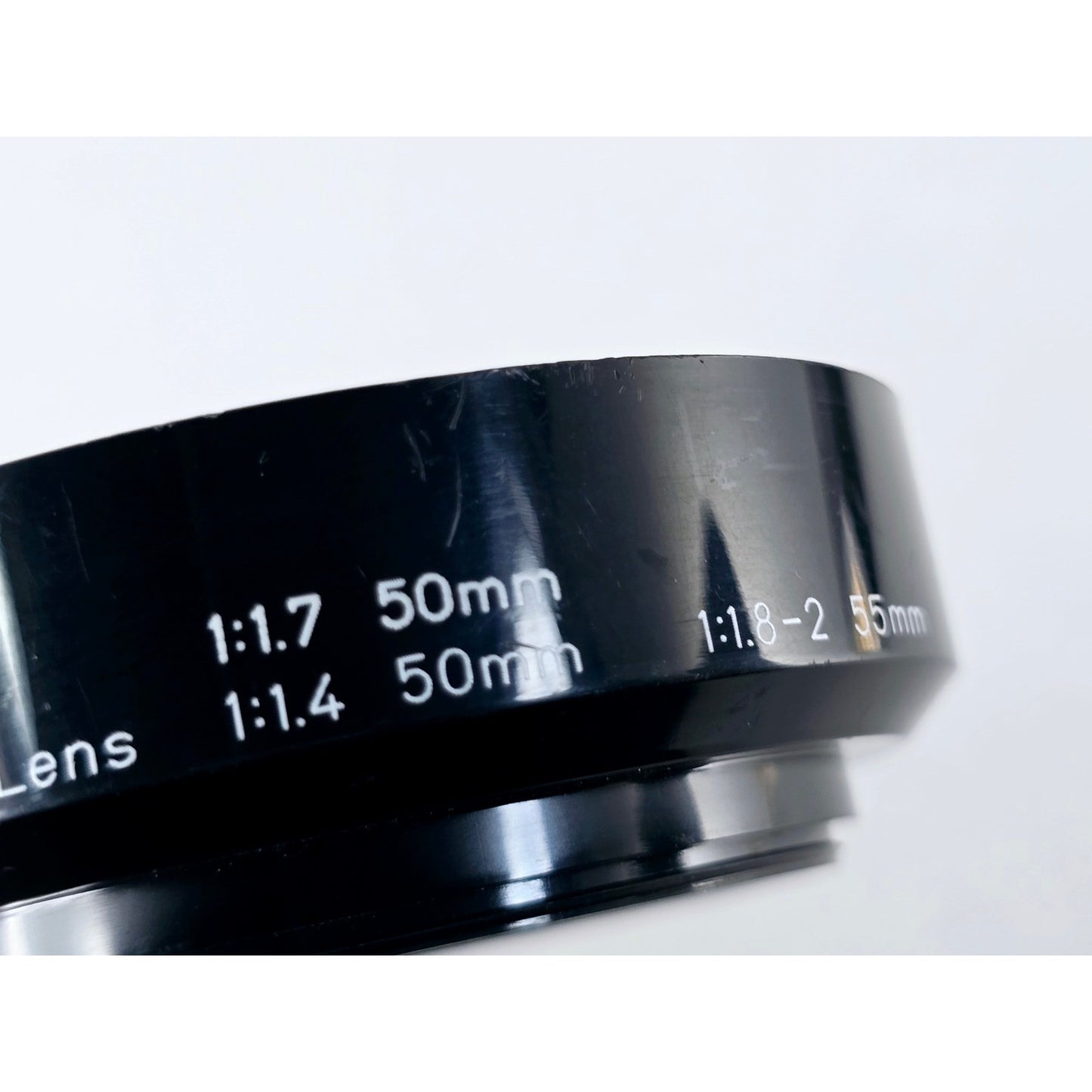 [Pre-owned] Asahi Pentax 49mm Plastic Lens Hood for 50mm f/1.4 50mm f/1.7 55mm f/1.8-2 — Near MINT — Japan #4490