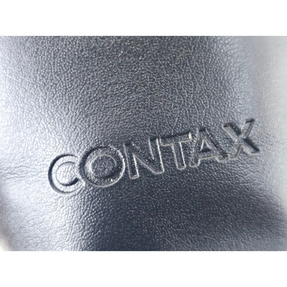 [Pre-owned] Contax GCL-1 Genuine Original Leather Pouch Lens Case — MINT — Japan #3590