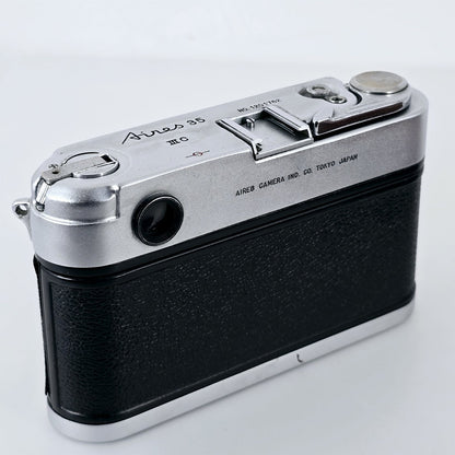 [Pre-owned] Aires 35 IIIC Rangefinder 35mm Film Camera Silver — Excellent+++++ — Japan #5656