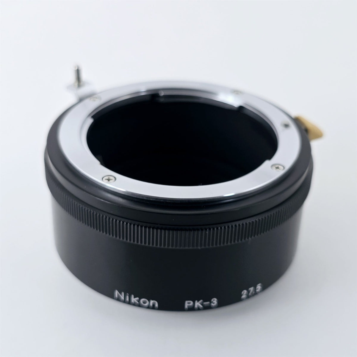 [Pre-owned] Nikon PK-3 Auto Extension Ring Tube 27.5 for F Mount SLR — Mint — Japan #5695