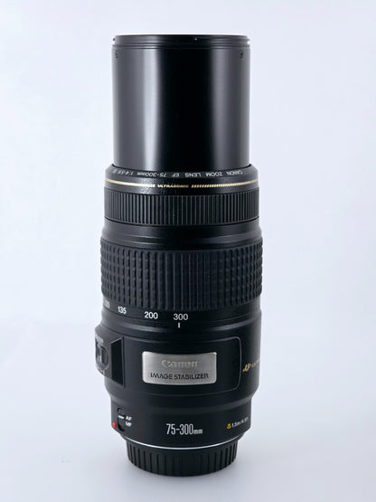 🌸[Near MINT+++] Canon EF 75-300mm F4-5.6 IS USM Stabilizer Zoom Lens From Japan