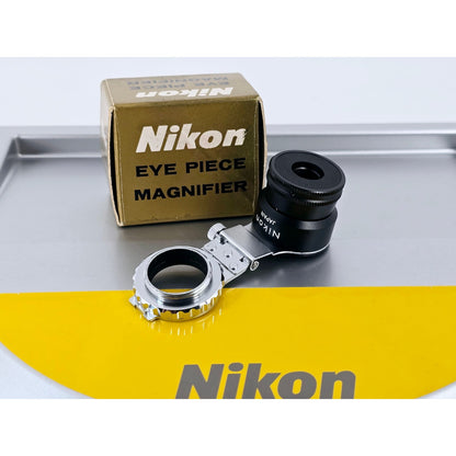 [Pre-owned] Genuine Nikon Eyepiece Magnifier — MINT — Japan #4398
