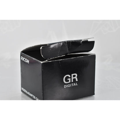 [Pre-owned] Ricoh Lens Hood & Adapter GH-1 for GR Digital & II — Top MINT — Japan #2262