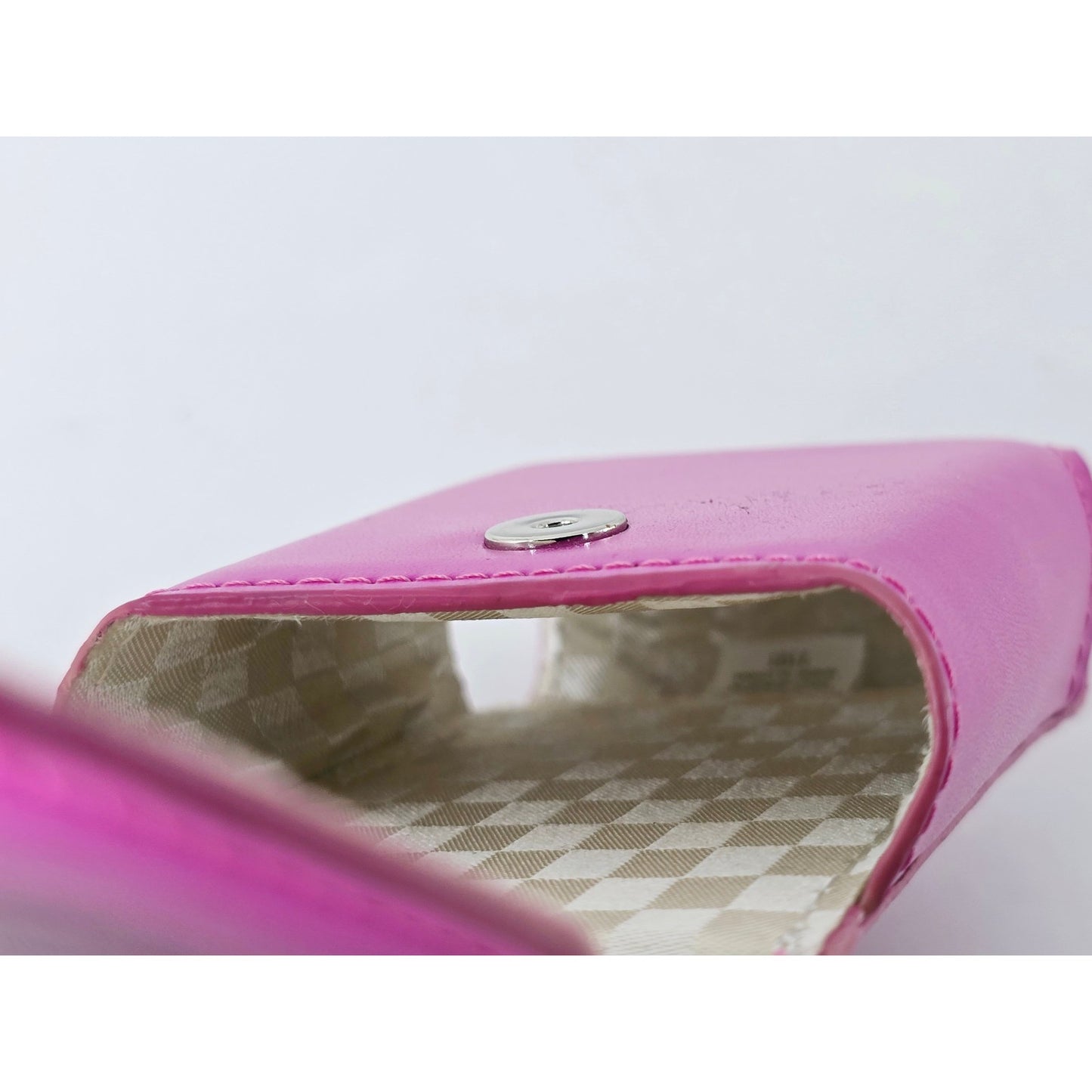 [Pre-owned] Canon IXY Digital Camera Case Pink — Top MINT — Japan #4657