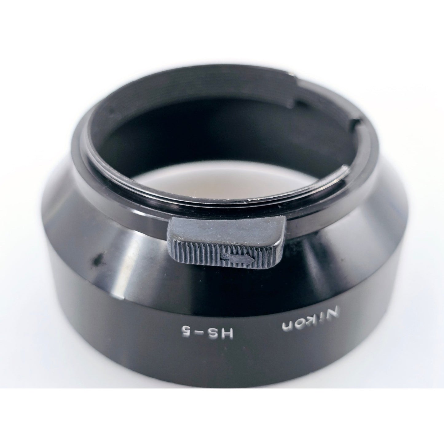 [Pre-owned] Nikon HS-5 Metal Lens Hood for New Nikkor 50mm f1.4 — Near MINT — Japan #3172