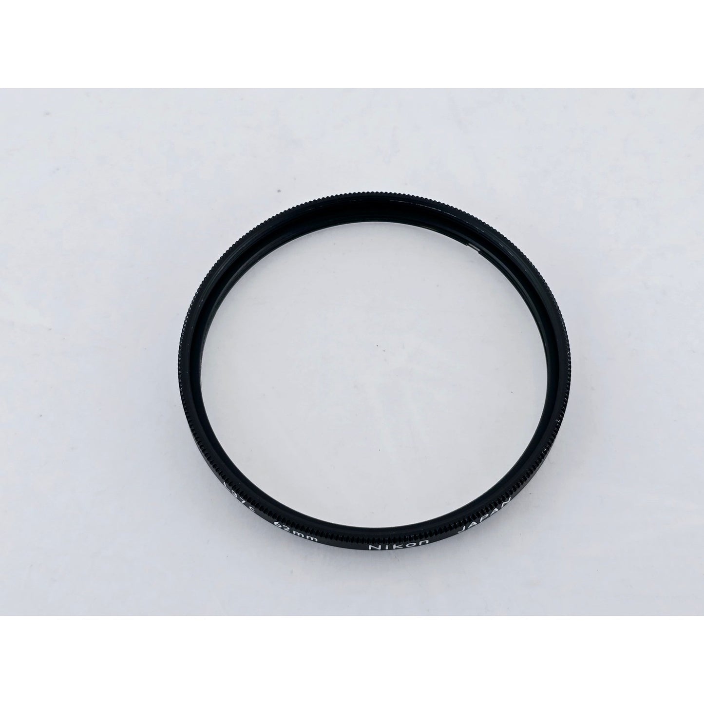 [Pre-owned] Nikon L37c 62mm UV Lens Filter (Set of 2) — Near MINT — Japan #4138