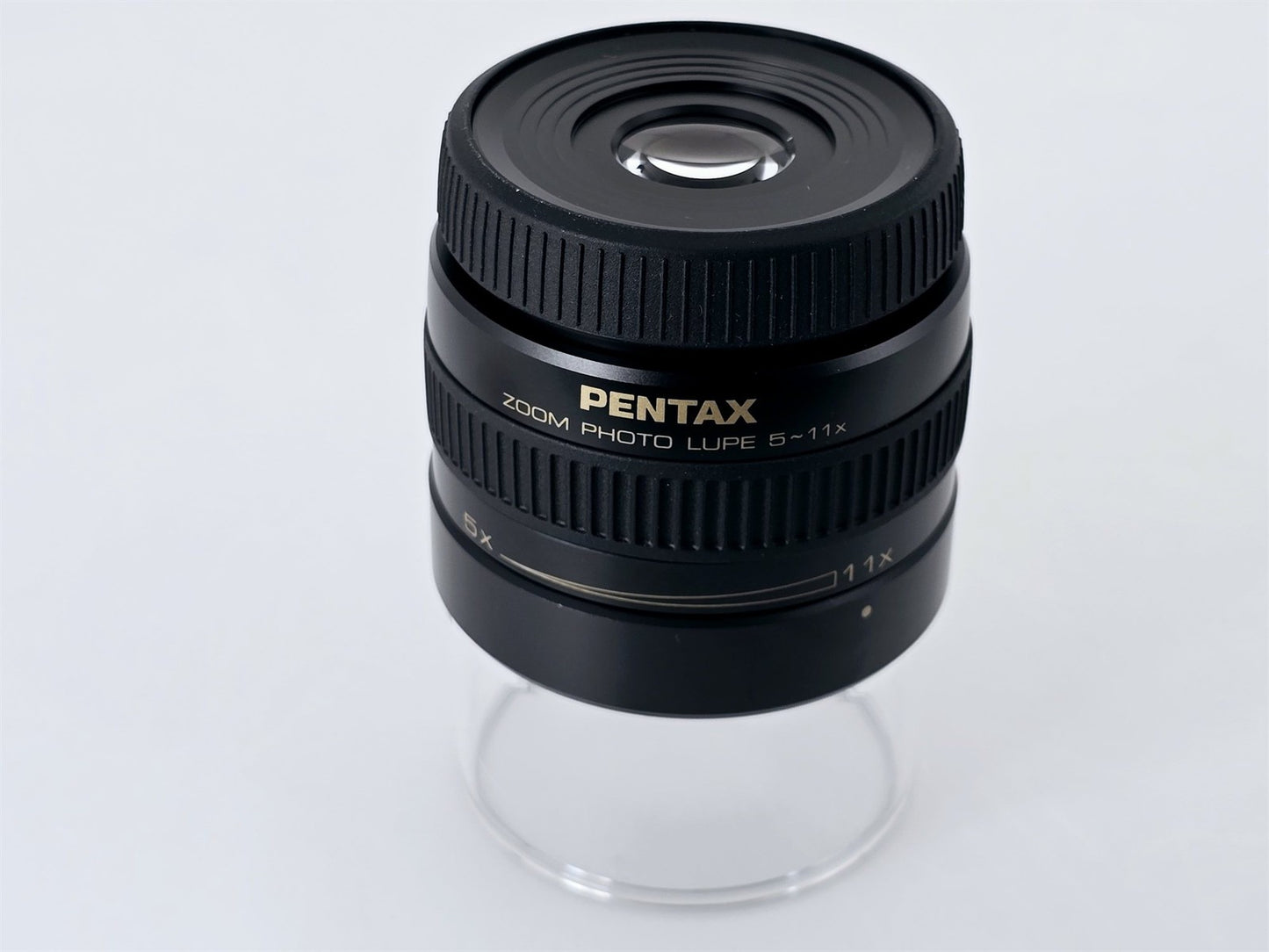 [Pre-owned] Pentax Zoom Photo Lupe 5-11x Loupe Magnifier — Near Mint — Japan #5165
