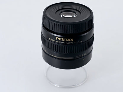 [Pre-owned] Pentax Zoom Photo Lupe 5-11x Loupe Magnifier — Near Mint — Japan #5165