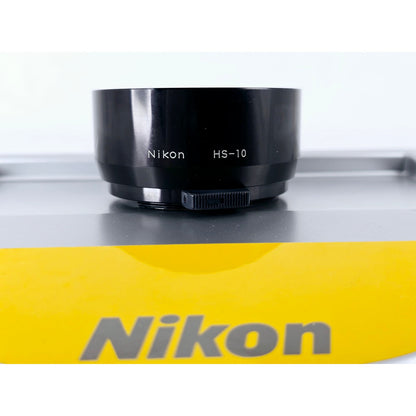 [Pre-owned] Nikon HS-10 Metal Lens Hood for 85mm f2 & 105mm f2.5 — Near MINT — Japan #2925
