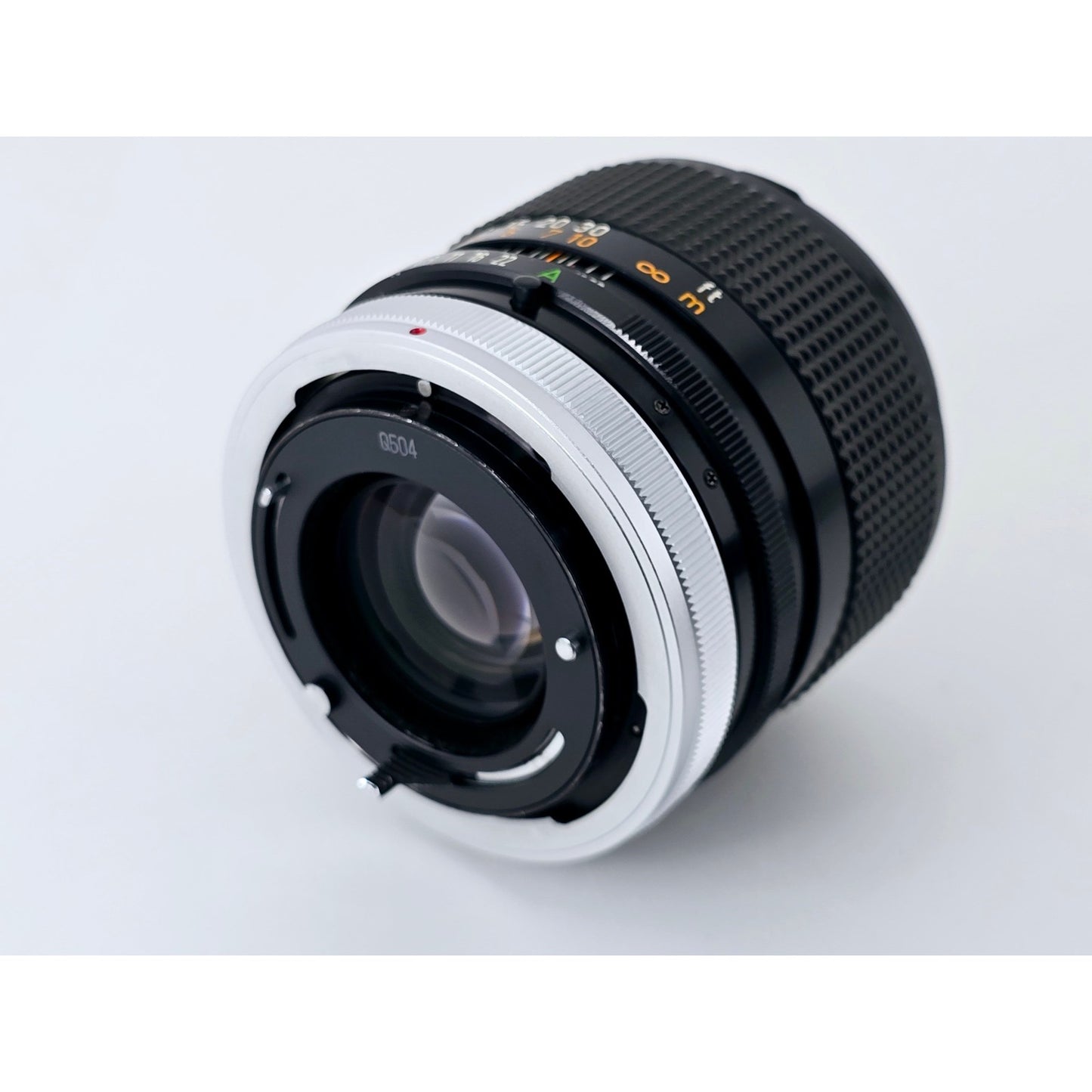 [Pre-owned] Canon FD 100mm F2.8 S.S.C. MF Telephoto Lens — Near MINT — Japan #4836