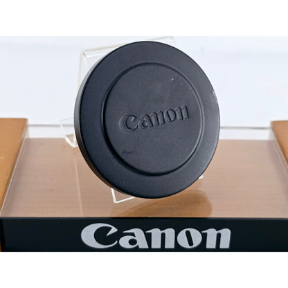 [Pre-owned] Canon 80mm Push-On Black Metal Front Lens Cap (Genuine) — Near MINT — Japan #4141