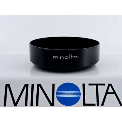 [Pre-owned] Minolta Metal Lens Hood 55mm for MC 50mm F1.4/F1.7 — Near MINT — Japan #3411