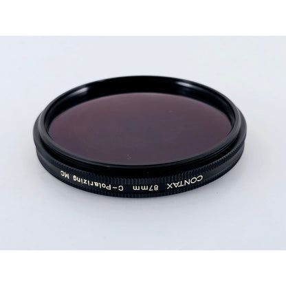 [Pre-owned] Contax 67mm C-Polarizing MC Filter w/ Case & Box — MINT — Japan #3654