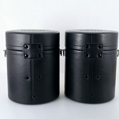 [Pre-owned] Nikon CL-76 Hard Leather Lens Case w/ Strap for AF 17-35mm f/2.8D — Mint — Japan #5457