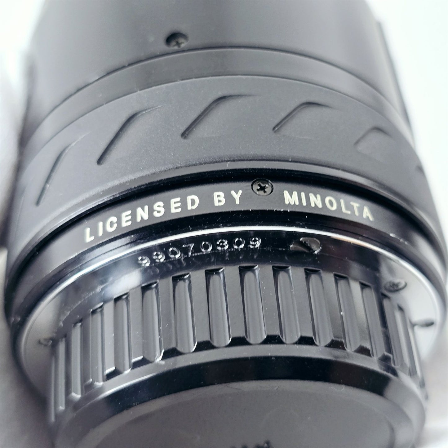 [Pre-owned] Minolta α 303Si Super Film Camera with Cosina 28-70mm & AF 75-300mm Zoom — Near Mint — Japan #5438