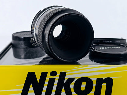 🌸[Near MINT] Nikon Ai-s Micro Nikkor 55mm F2.8 Macro MF Lens Genuine From Japan