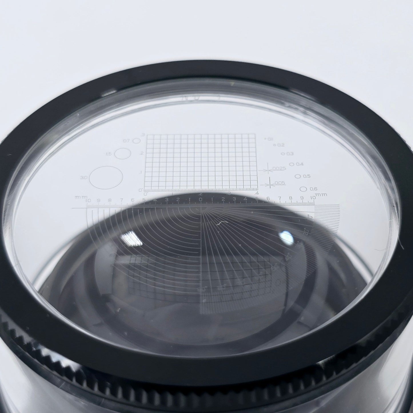 [Pre-owned] Peak Scale Lupe Loupe 10x Magnifier No.1983 — MINT — Japan #4488