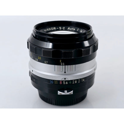 [Pre-owned] Nikon Non-Ai Nikkor-S.C Auto 50mm f/1.4 MF Lens — Near MINT — Japan #3119