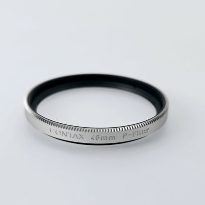[Pre-owned] Contax 46mm P-Filter Protector for G1 G2 Film Camera — Top Mint — Japan #5403