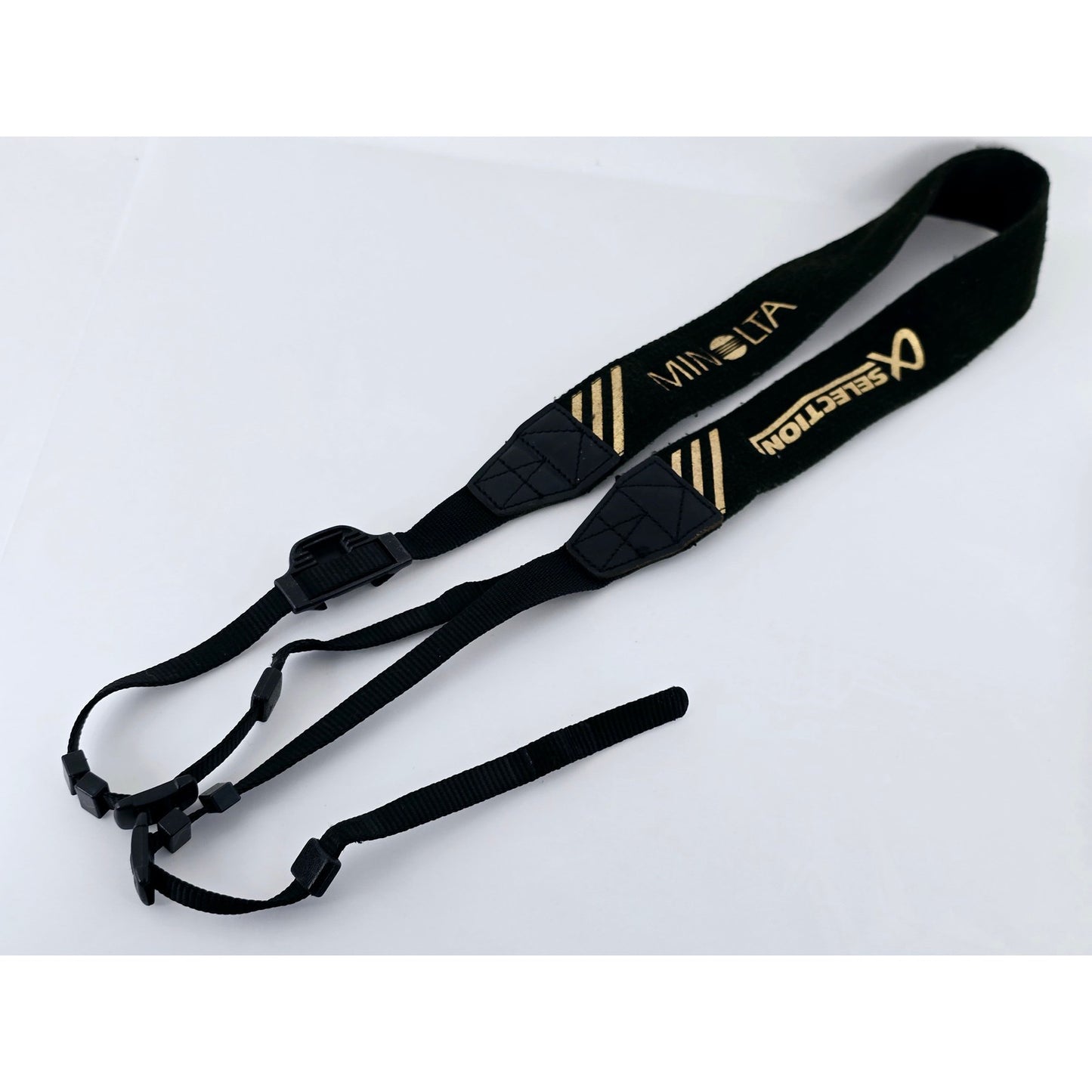 [Pre-owned] Minolta Camera Strap Gold Selection for Dynax Maxxum — Excellent+++++ — Japan #5160