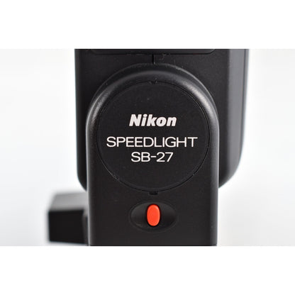 [Pre-owned] Nikon Speedlight SB-27 Shoe Mount Flash — MINT — Japan #2026