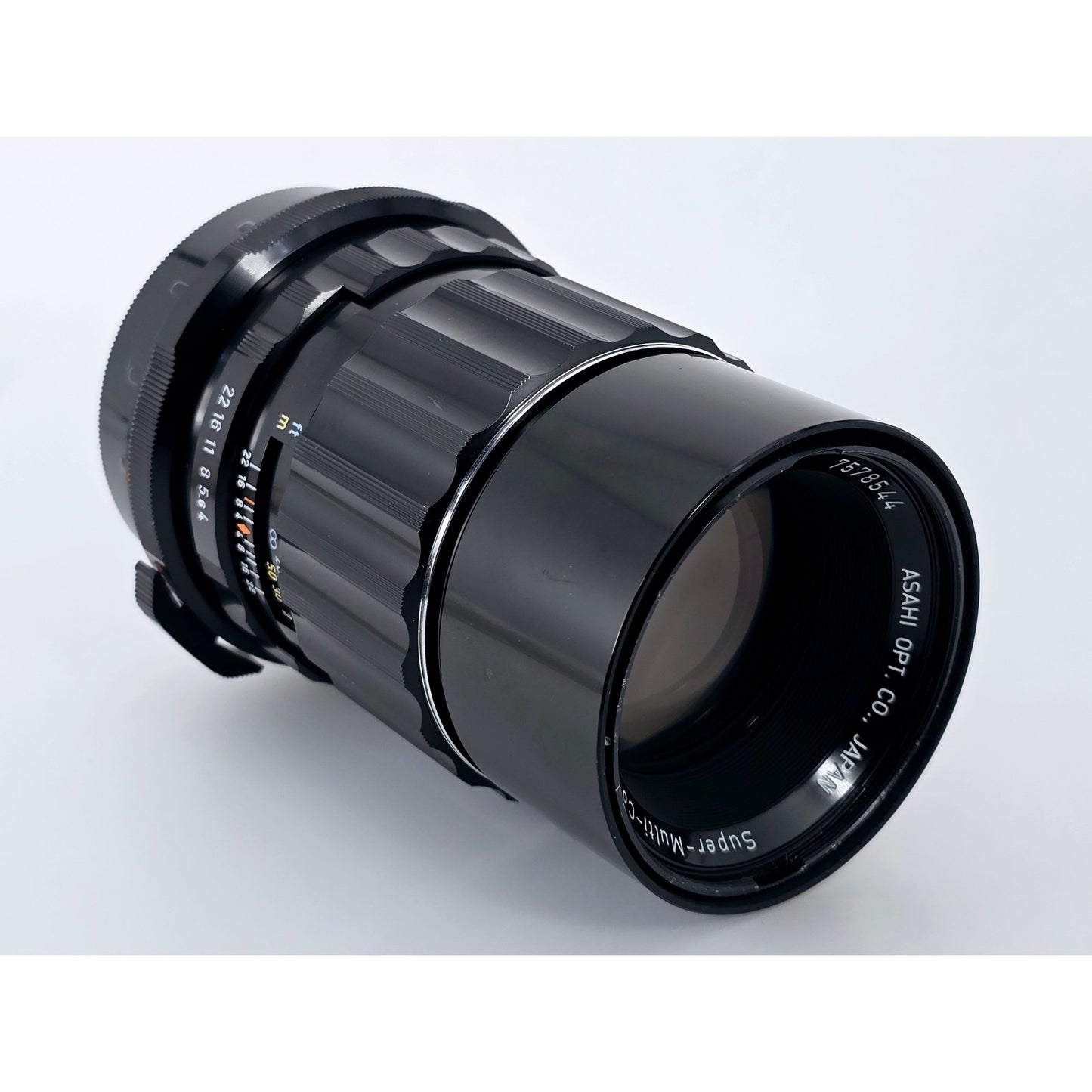 [Pre-owned] Pentax 67 6x7 SMC Super Multi Coated Takumar 200mm f4 Lens — Near MINT — Japan #4724