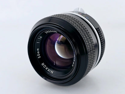🌸[Near MINT] Nikon Non Ai Nikkor 50mm F1.4 MF Standerd Lens From Japan