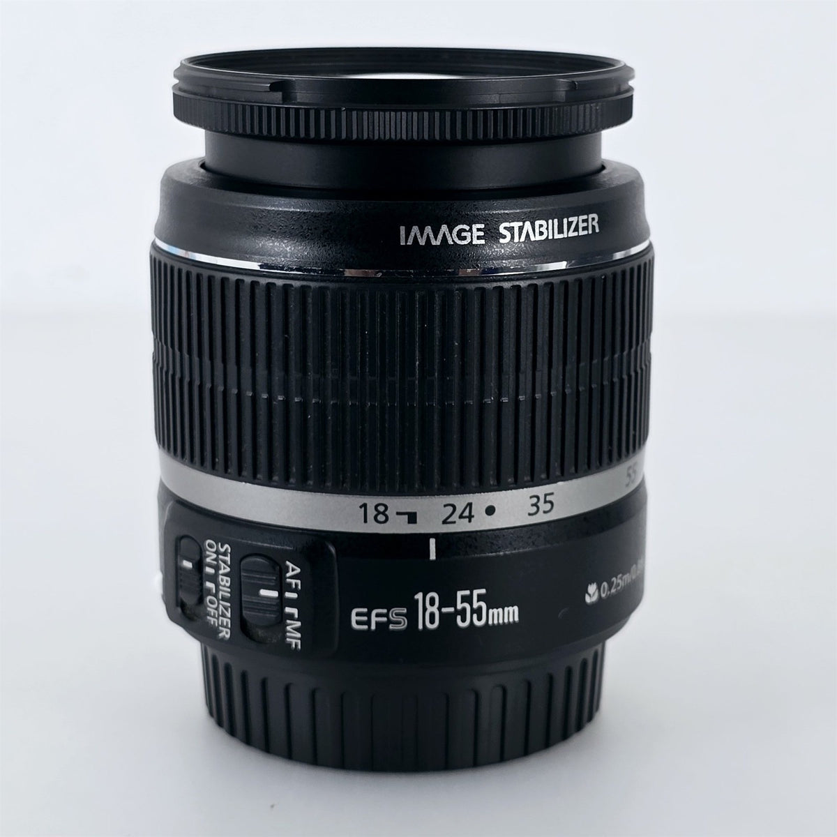 [Pre-owned] Canon Zoom EF-S 18-55mm F3.5-5.6 IS AF Lens — Near Mint+++ — Japan #5774