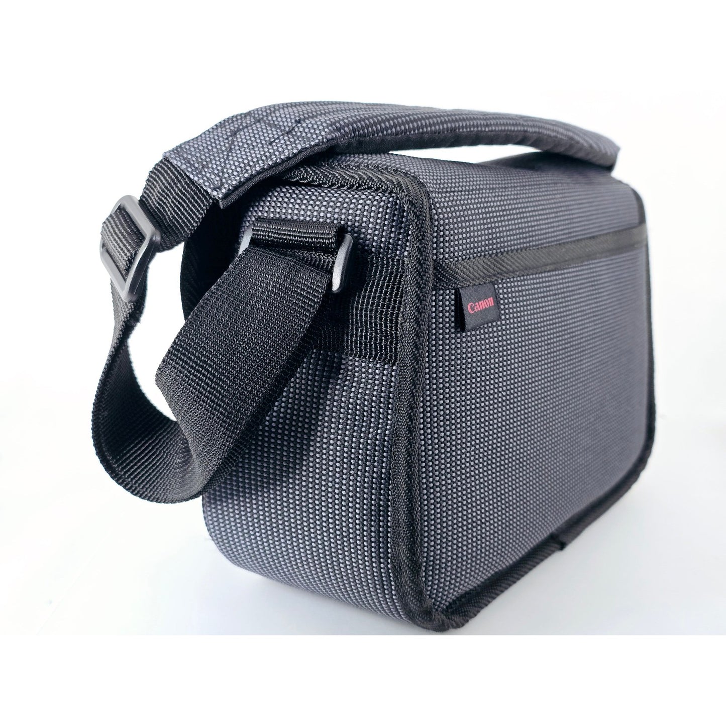 [Pre-owned] Genuine Canon Camera Lens Shoulder Bag Nylon Black — MINT — Japan #5086