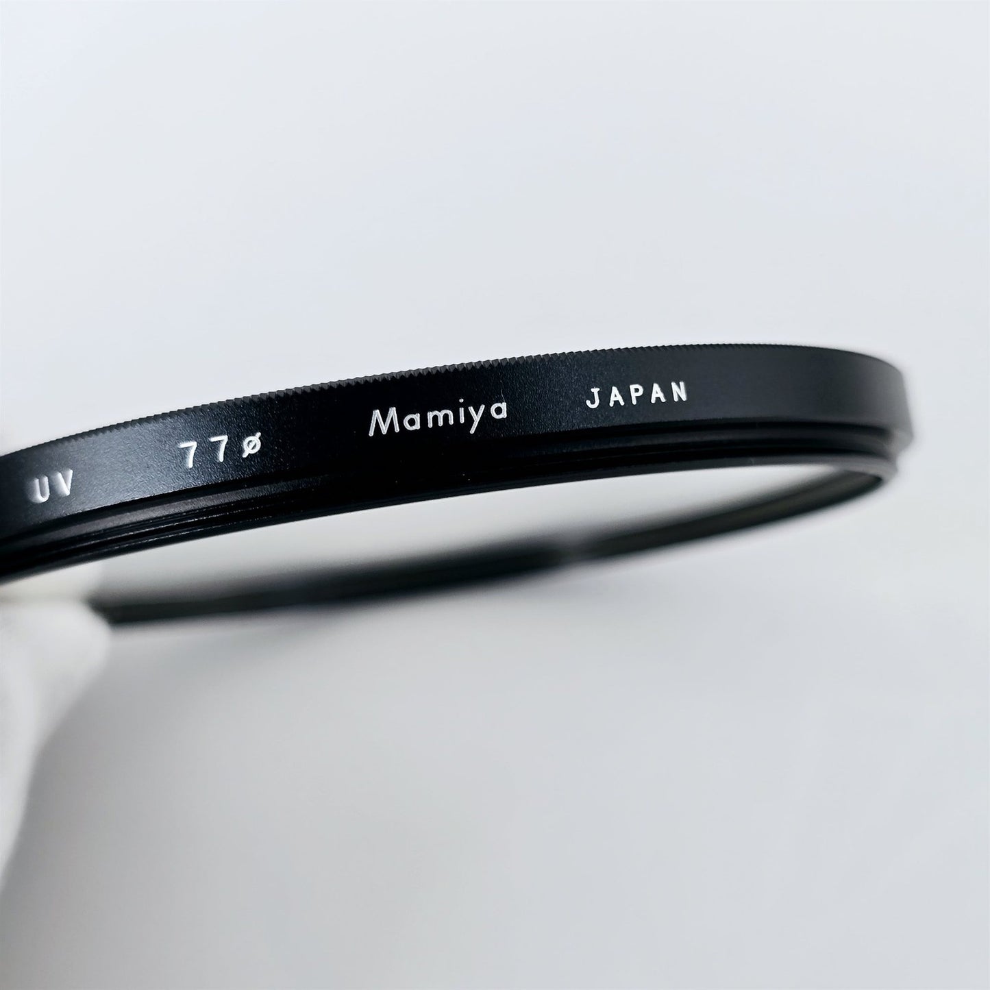 [Pre-owned] Genuine Mamiya SL39 UV 77mm Lens Protective Filter — Mint — Japan #5425