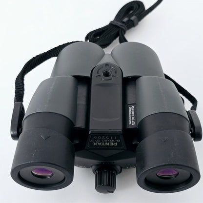 [Pre-owned] Pentax UCF Compact 8-16x21 Zoom Binoculars (Gray) — Near Mint — Japan #5543