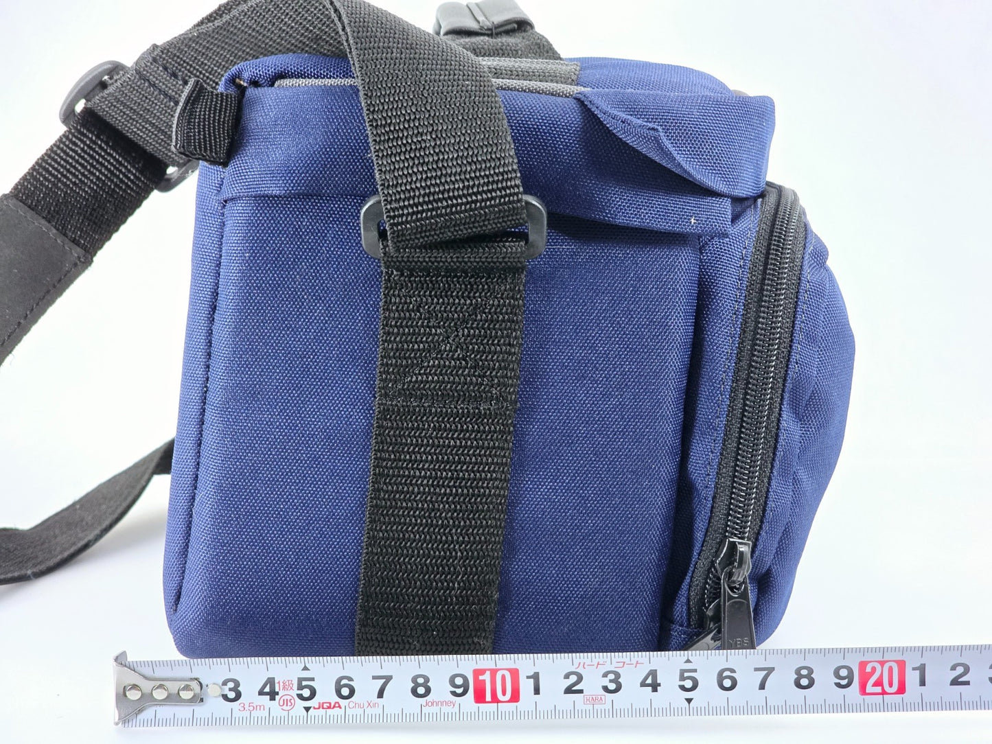 🌸[Near MINT] Genuine Nikon Camera Lens Shoulder Bag Nylon Navy blue From JAPAN