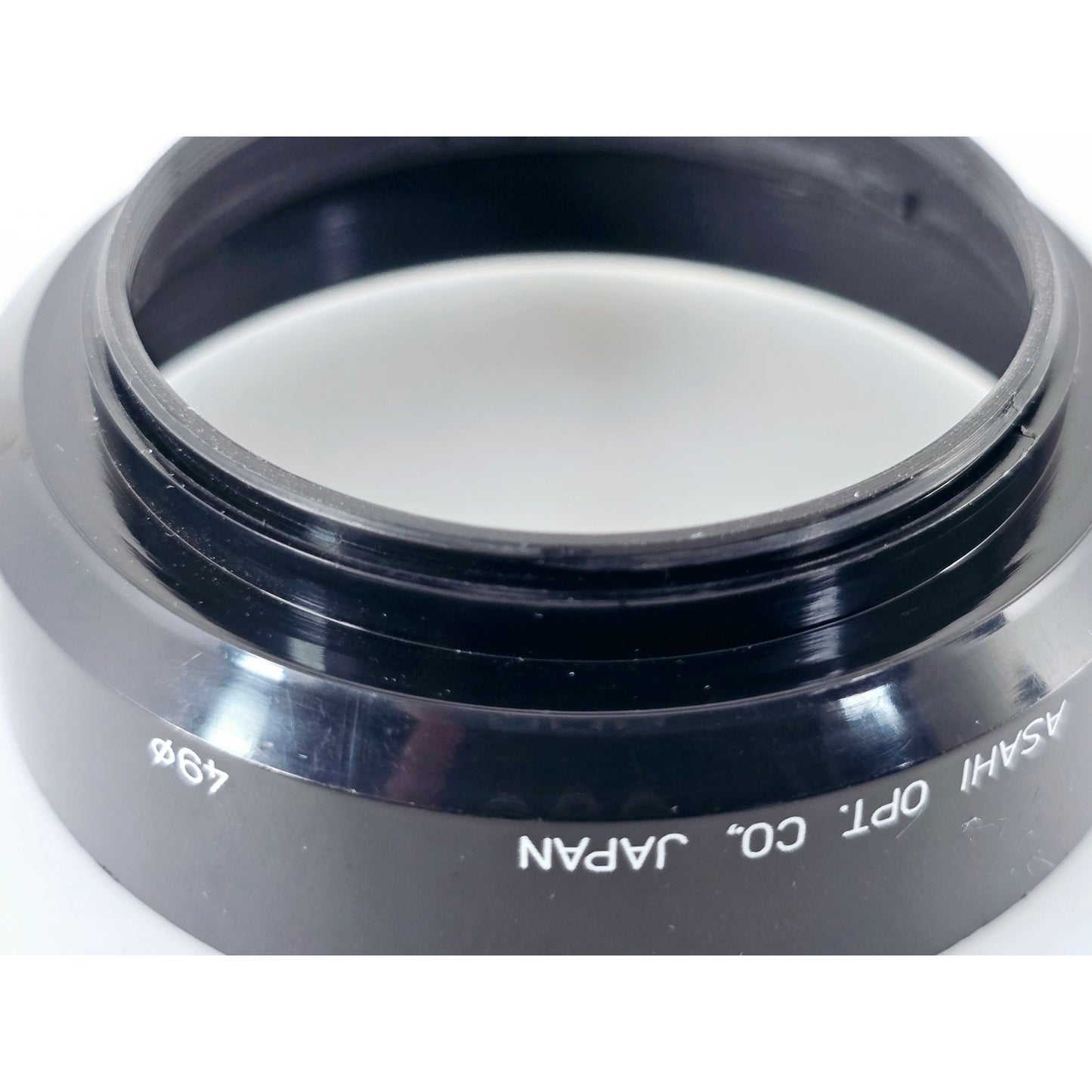 [Pre-owned] Asahi Pentax 49mm Plastic Lens Hood for 50mm f/1.4 50mm f/1.7 55mm f/1.8-2 — Near MINT — Japan #4490