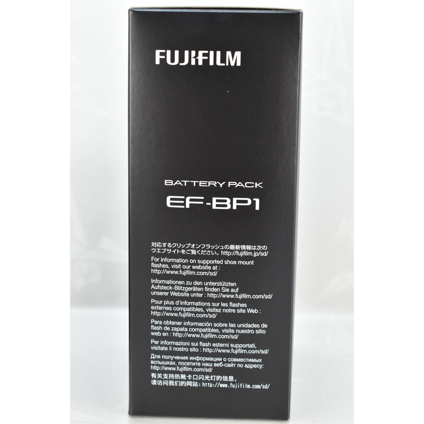 [Pre-owned] Fujifilm EF-BP1 Battery Pack for EF-X500 Flash — Unused — Japan #2054