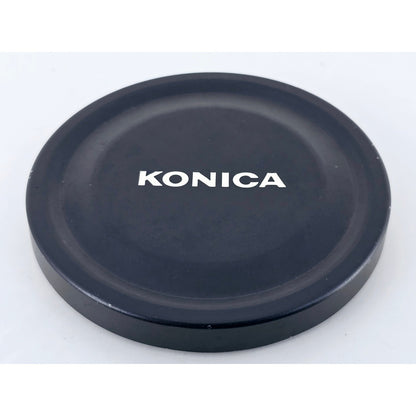 [Pre-owned] Konica 75mm Metal Push-on Lens Cap — Near MINT — Japan #3935