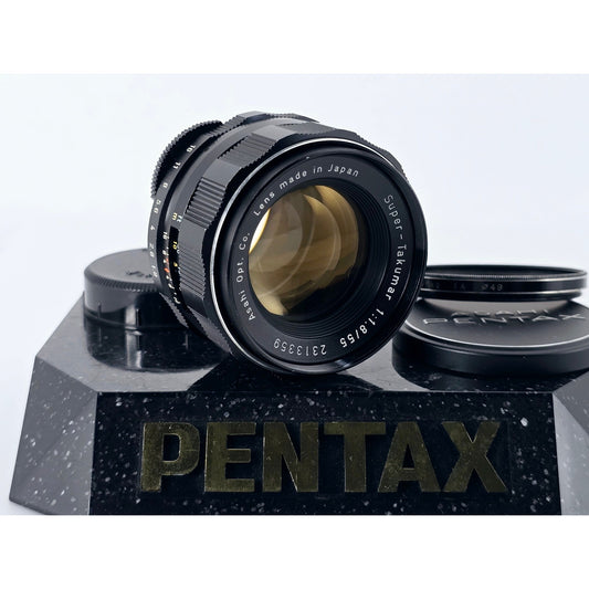 [Pre-owned] Pentax Super-Takumar 55mm F1.8 Standard MF Lens M42 — Near MINT+++ — Japan #4624