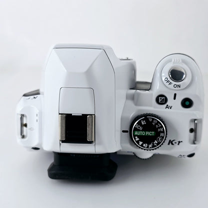[Pre-owned] Pentax K-r White 12.4MP Digital SLR Camera Body — Near Mint — Japan #5529