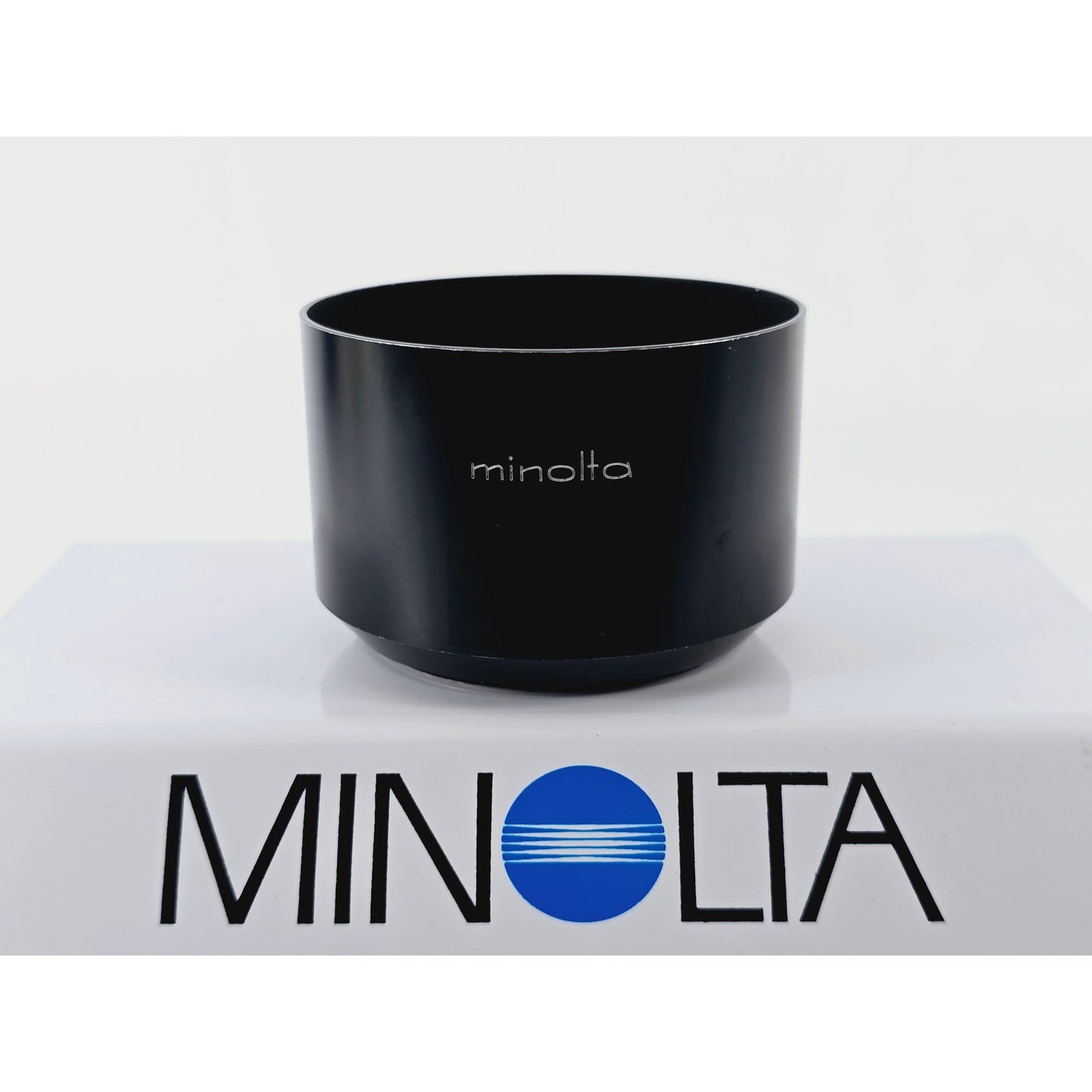 [Pre-owned] Minolta Metal Lens Hood 55mm for MC 100mm F2.5 — Near MINT — Japan #2466