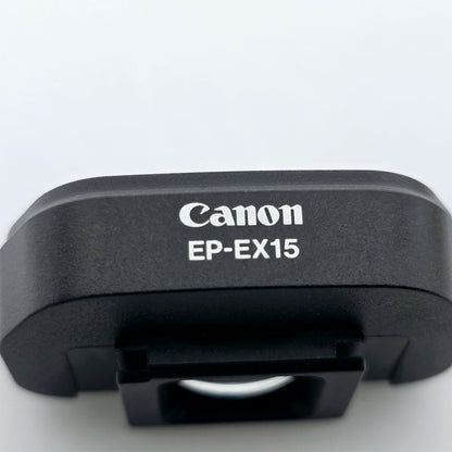 [Pre-owned] Canon EP-EX15 Viewfinder Eyepiece Extender for EOS SLR — Near Mint — Japan #5424