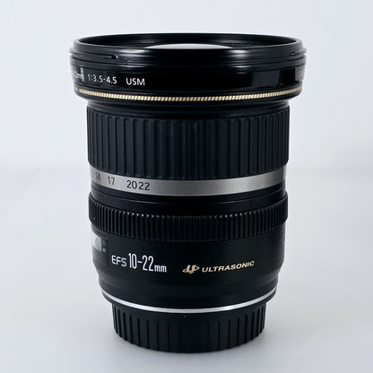 [Pre-owned] Canon EF-S 10-22mm F3.5-4.5 USM Wide Angle Zoom Lens — Near Mint+++ — Japan #5777