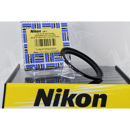 [Pre-owned] Nikon UR-1 72mm-62mm Filter Adapter Ring — Unused — Japan #2067