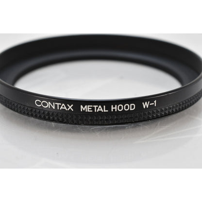 [Pre-owned] Contax Metal Hood W-1 82mm — Near MINT — Japan #2006