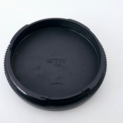[Pre-owned] Zenza Bronica ETR Body Cap & Rear Lens Cap — Unused — Japan #1883
